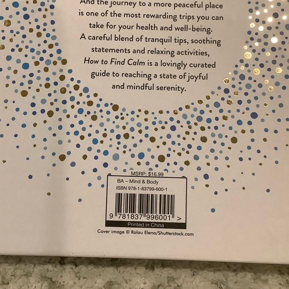 How To Find Calm Self Help Book Psychology Stress Management Mindfullness NWT192 - Picture 8 of 16